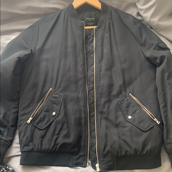 black bomber jacket - Picture 1 of 1